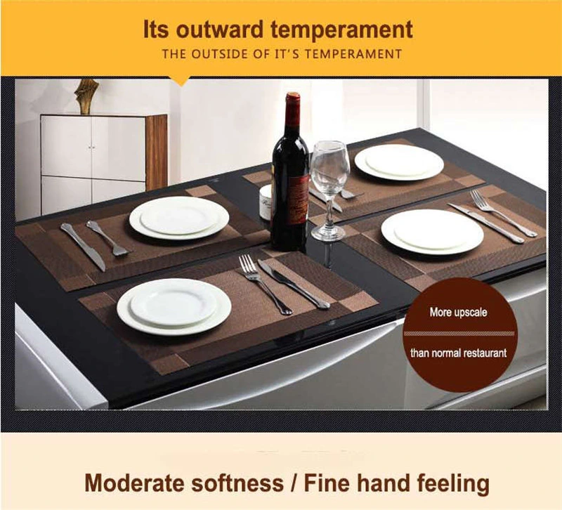 Yrf Cool Table Cloth 100% Food Grade Palm Leaf Placemats